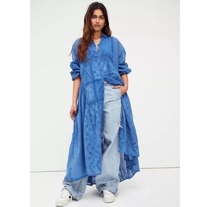 Free People The Adventuring Midi Dress NWT